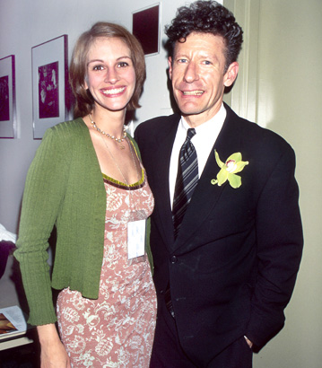 Julia Roberts and Lyle Lovett photo