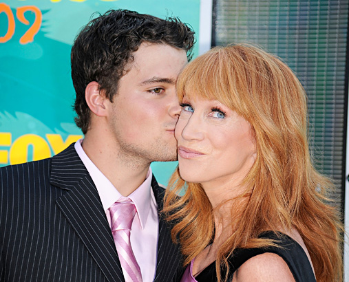 Kathy Griffin with Levi Johnston at the Teen Choice Awards (2009)