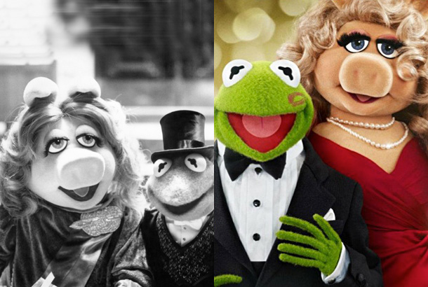 THE GREAT MUPPET CAPER movie photo Miss Piggy Kermit the Frog 1981, muppet movie 2011