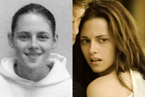 Kristen Stewart high school yearbook photo A.E. Wright Middle School in Calabasas, California kristen stewart twilight photo