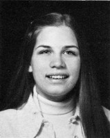 michele bachmann young high school yearbook photo