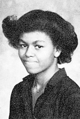 junior year whitney young high school photo michelle obama first lady