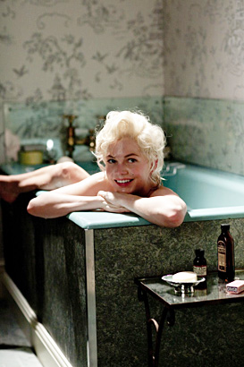 michelle williams as marilyn monroe in my week with marilyn photo 2011