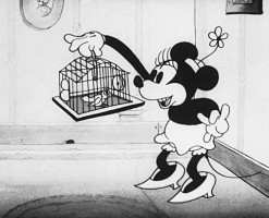 minnie mouse rare photo wayward canary 1932