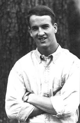 peyton manning yearbook high school young 1994 nfl photo