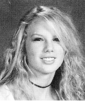 taylor swift young yearbook photo Hendersonville High School Hendersonville, Tennessee 2006