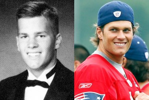 tom brady yearbook high school young nfl 1995 photo