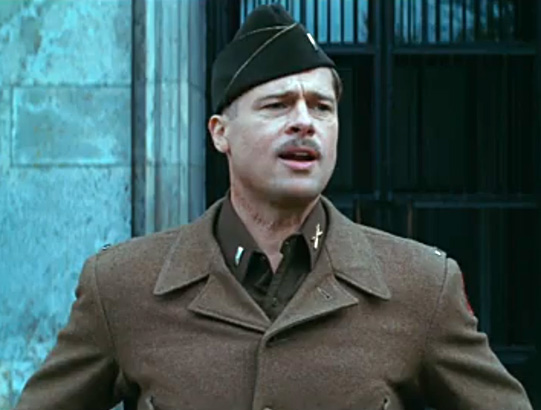 Brad Pitt in Inglourious Basterds (2009)