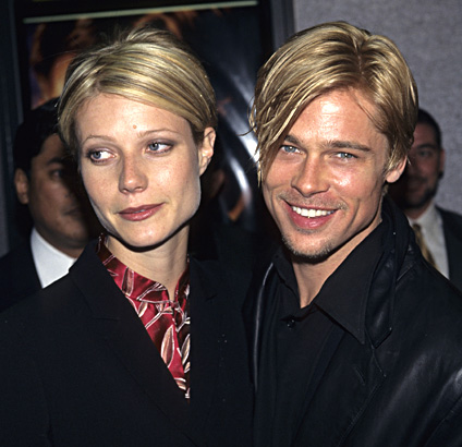 Brad Pitt with Gwyneth Paltrow