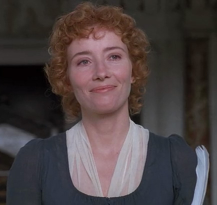 Emma Thompson as Miss Elinor Dashwood, Sense and Sensibility (1995)