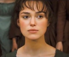 Keira Knightley as Miss Elizabeth Bennet, Pride & Prejudice (2005)
