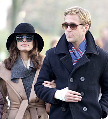 Eva Mendes and Ryan Gosling