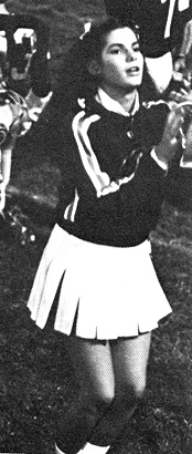 Sandra Bullock Junior Year 1981, Washington Lee High School, Arlington, VA, cheerleader