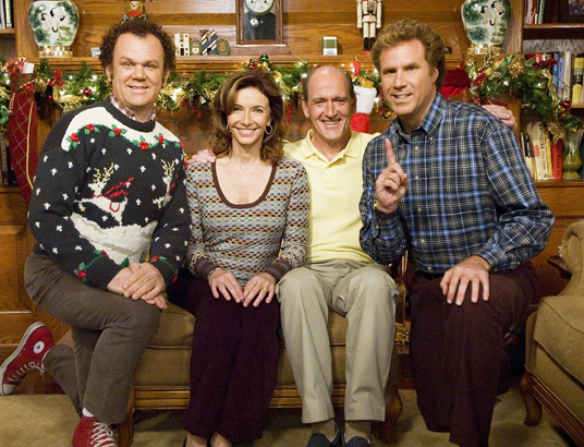John C. Reilly, Will Ferrell and family in Stepbrothers