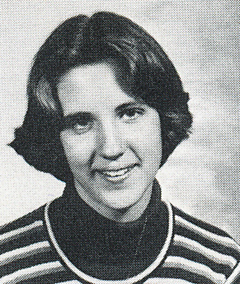 ann coulter yearbook high school young photo