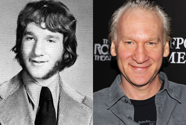 bill maher yearbook high school young 1974 red carpet 2011 photo