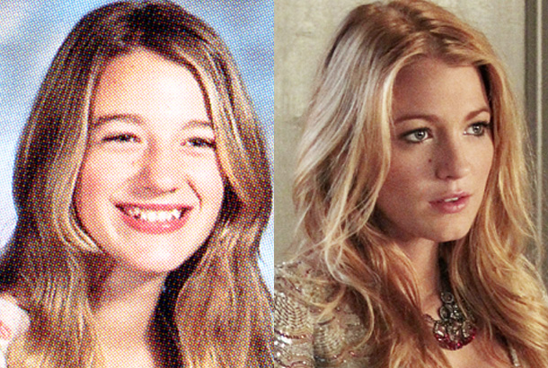 blake lively yearbook young 2001 gossip girl tv 2011 photo