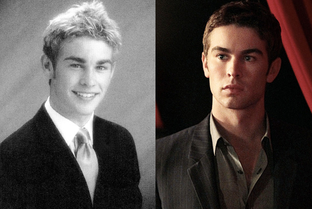 chace crawford yearbok high school young 2003 gossip girl tv photo