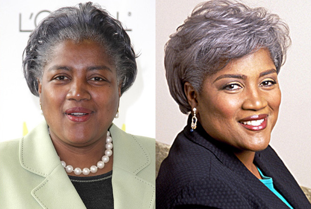 donna brazile political commentator young photo
