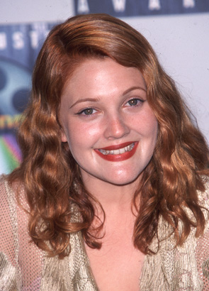 drew barrymore actress celebrities aging well red carpet photo 2000
