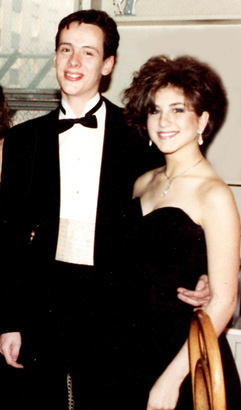 jennifer aniston high school prom young 1987 photo