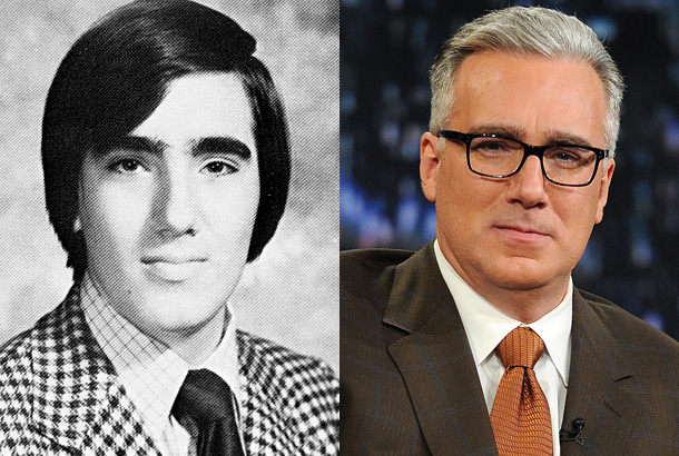 keith olbermann yearbook high school young red carpet photo