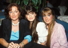 kim and kyle richards young with mother photo