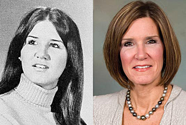 mary matalin yearbook high school young red carpet photo