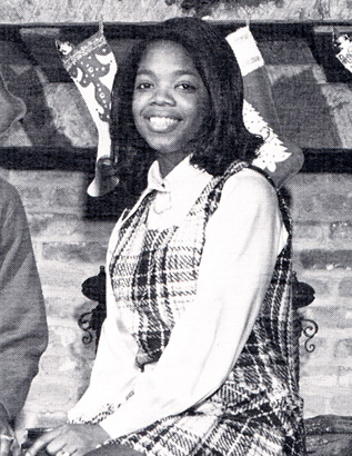oprah winfrey high school yearbook young 1971 most popular photo