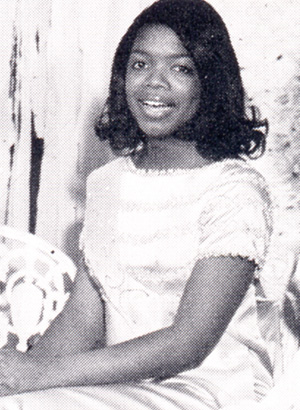 oprah winfrey yearbook high school young miss east nashville 1970 photo
