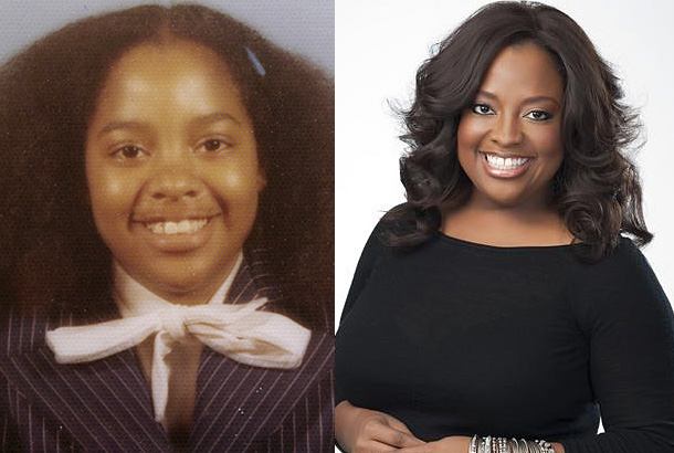 sherri shepherd host the view young school photo