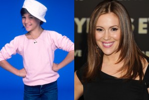 alyssa milano whos the boss 1984 tv show photo red carpet 2011