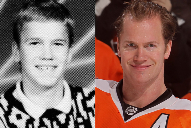 chris pronger yearbook high school young 1989 photo portrait 2011