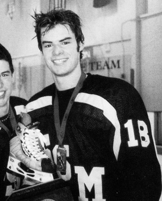 drew stafford yearbook high school young 2003 photo