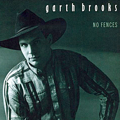 garth brooks no fences album cover 1990 music photo