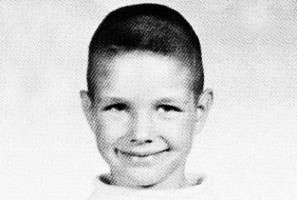 garth brooks young yearbook school photo