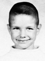 garth brooks young yearbook school photo