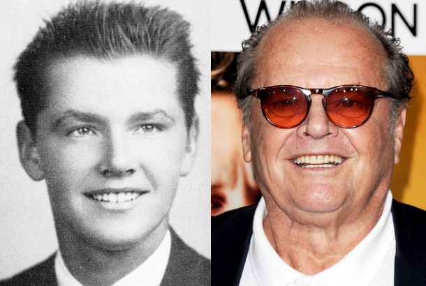 jack nicholson yearbook high school young 1954 photo red carpet 2010