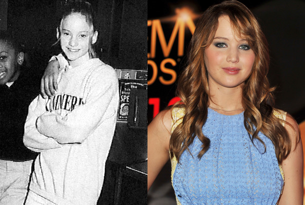 jennifer lawrence yearbook young high school 2003 photo red carpet 2012