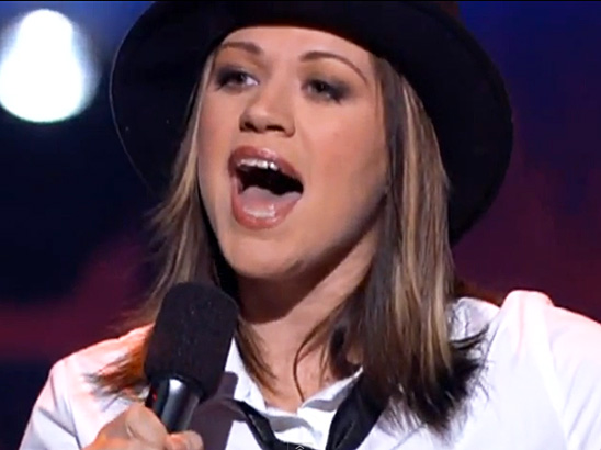 kelly clarkson natural woman american idol tv photo