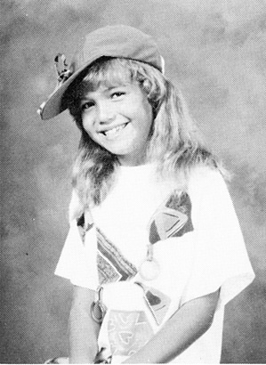 mandy moore yearbook young 1996 photo