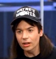 mike meyers waynes world watn red carpet movie photo