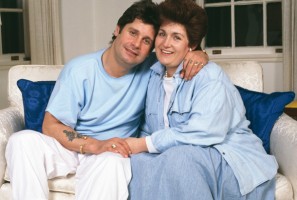ozzy osbourne sharon couple home 1987 photo
