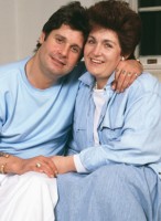 ozzy osbourne sharon couple home 1987 photo