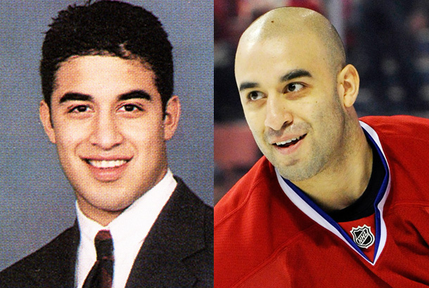 scott gomez yearbook high school young 1987 photo 2012 playing nhl