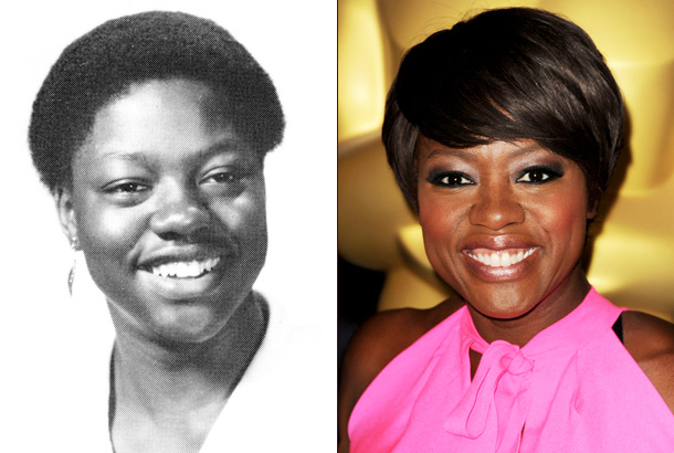 viola davis yearbook high school young 1983 photo red carpet 2012
