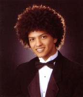 bruno mars young high school yearbook 2003 photo