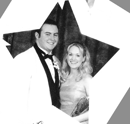 carrie underwood yearbook young high school 2001 prom photo