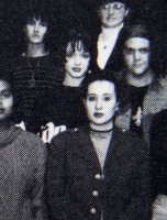 christina hendricks young high school yearbook 1992 photo