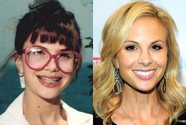 elisabeth hasselbeck nerds young yearbook photo red carpet now